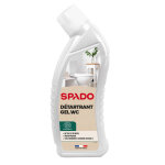Spado gel d�tartrant wc ecocert 100% d'origine naturelle - parfum menthe - bouteille de 750 ml