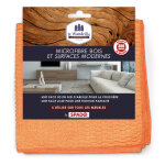 Spado lavette microfibre 2 en 1 bois et surfaces modernes