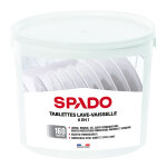 Spado tablettes lave - vaisselle 6 en 1 - baril de 160 doses