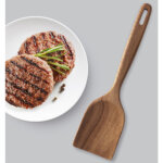 Spatule de service acacia line, bois d'acacia
