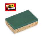 Spontex eponge grattante basic double face - lot de 10 �ponges + 1 offert
