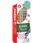 Stabilo etui de 6 crayons de couleur easycolors droitier. jaune + orange + rouge + bleu foncé + vert ... Stabilo etui de 6 crayons de couleur easycolors droitier. jaune + orange + rouge + bleu foncé + vert ...