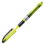 Stabilo navigator surligneur pointe biseaute 1 et 4 mm - jaune fluo