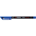 Stabilo ohpen universal stylo - feutre marqueur permanent pointe extra - fine 0, 4 mm - bleu