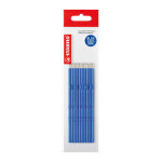 Stabilo recharge d'encre pour stylo bille liner 0, 38 mm - etui de 10 - bleu