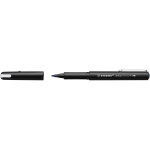 Stabilo stylo - feutre dr!ver pointe moyenne (0, 8mm) - corps en plastique biosourc - encre bleu