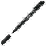 Stabilo stylo - feutre pointmax pointe moyenne en nylon - encre noire