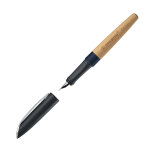 Stabilo stylo plume grow - bleu myrtille / htre