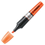 Stabilo surligneur luminator pointe biseaute 2 - 5 mm - orange