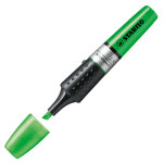 Stabilo surligneur luminator pointe biseaute 2 - 5 mm - vert