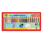 Stabilo woody 3in1 crayon de couleur - etui de 18 crayons (dont 6 pastel) + taille - crayon + pinceau ... Stabilo woody 3in1 crayon de couleur - etui de 18 crayons (dont 6 pastel) + taille - crayon + pinceau ...