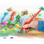 Staedtler crayon de couleur ergosoft triangulaire, �tui de 24