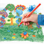 Crayon de couleur noris super jumbo, 10 + 2