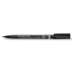 Staedtler lumocolor marqueur noir permanent lumocolor 310  pointe superfine 0. 4 mm pour cd / dvd