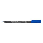 Staedtler lumocolor marqueur permanent lumocolor 318 pointe ogive fine 0. 6 mm - bleu