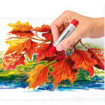 Pastel � l'huile design journey, �tui carton de 36