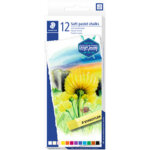 Pastel tendre design journey, �tui en carton de 24