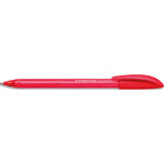 Staedtler stylo bille 4320. corps triangulaire et capuchon. pointe moyenne 1 mm. coloris rouge Staedtler stylo bille 4320. corps triangulaire et capuchon. pointe moyenne 1 mm. coloris rouge