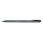 Staedtler stylo - feutre noir pointe calibre pigment liner largeur de trait 0, 3 mm