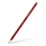 Staedtler tradition crayon de papier mine hb corps hexagonal noir et rouge - boîte de 12 Staedtler tradition crayon de papier mine hb corps hexagonal noir et rouge - boîte de 12