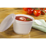 Bol � soupe rond 'to go', 770 ml, blanc