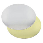 Plat � g�teau rond, diam�tre: 300 mm, or / argent