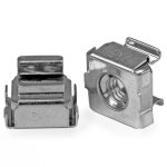 Startech. com lot de 100 �crous cage m5 � trous carr�s et outil d'installation pour baies de serveurs, ...