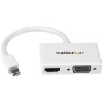 Startech. com adaptateur audio / vido de voyage - convertisseur 2 - en - 1 mini displayport vers hdmi ...