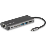 Startech. com adaptateur multiport usb c, station d'accueil usb - c portable vers hdmi 4k, hub usb 3. ...