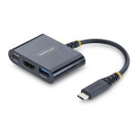 Startech. com adaptateur multiport usb - c vers hdmi avec charge pd 140w, hdmi 4k 60hz, hub usb 5 gbps, ...