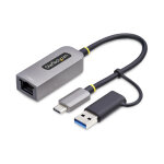 Startech. com adaptateur usb - c vers ethernet avec dongle usb - a, 10 / 100 / 1000mbps, adaptateur r�seau ...