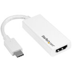 Startech. com adaptateur vido usb - c vers hdmi - m / f - ultra hd 4k - blanc, usb type - c, sortie ...