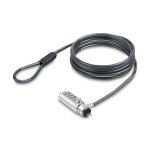 Startech. com antivol pour ordinateur portable compatible slot noble wedge �, c�ble de verrouillage de ...