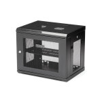 Startech. com armoire rseau murale 9u  2 montants avec tagre 1u, baie serveur murale 19' pour donnes ...