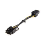 Startech. com c�ble adaptateur d'alimentation pci express � 6 broches vers 8 broches de 15 cm - f / m, ...