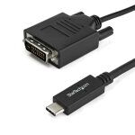 Startech. com c�ble adaptateur usb - c vers dvi - d de 1 m - 1920 x 1200, 1 m, usb type - c, dvi - d, ...