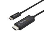 Startech. com cble adaptateur usb - c vers hdmi 4k 60 hz de 2 m - noir, 2 m, usb type - c, hdmi, mle, ...