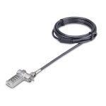 Startech. com c�ble antivol pour ordinateur portable de 2m - c�ble de s�curit� pour pc portable, compatible ...