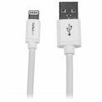 Startech. com câble apple lightning vers usb pour iphone, ipod, ipad - 2 m blanc, 2 m, lightning, usb ... Startech. com câble apple lightning vers usb pour iphone, ipod, ipad - 2 m blanc, 2 m, lightning, usb ...
