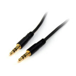 Startech. com c�ble audio st�r�o slim 3, 5 mm de 90 cm - m / m, 3, 5mm, m�le, 3, 5mm, m�le, 0, 91 m, ...