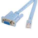 Startech. com c�ble console rj45 vers db9 de 1, 8m pour routeur cisco - m / f, 1, 8 m, bleu, rj - 45, ...