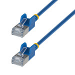 Startech. com c�ble ethernet cat6a ultrafin bleu de 1, 5m, sans accroc, ftp, fil de cuivre nu pur, cordon ...