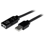 Startech. com c�ble d'extension usb 2. 0 actif 20 m - m / f, 20 m, usb a, usb a, usb 2. 0, m�le / femelle, ...