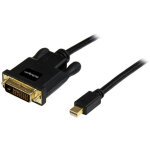 Startech. com cble mini displayport vers dvi de 1, 8m - adaptateur mini dp  dvi - vido 1080p - lien ...