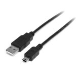 Startech. com cble mini usb 2. 0 1 m - a vers mini b - m / m, 1 m, usb a, mini - usb b, usb 2. 0, 0, ...