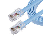 Startech. com c�ble rollover pour console cisco de 1, 8 m - rj45 - m / m, 1, 8 m, rj - 45, rj - 45, bleu ...