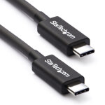 Startech. com cble thunderbolt 3 (20 gb / s) usb - c de 2 m - compatible thunderbolt, usb et displayport ...
