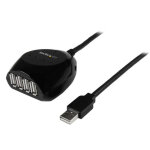 Startech. com cble usb 2. 0 actif de 15m - rallonge usb 2. 0 avec hub  4 ports - noir, usb 2. 0, 480 ...