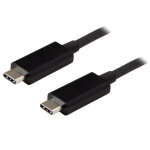 Startech. com cble usb - c de 1m, usb 10gbps, 60w (3a) power delivery, 8k 60hz / 4k 144hz dp alt mode, ...