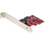 Startech. com carte pci express sata 2 ports - carte contr�leur pcie sata - 6gbps - asm1166 sata - raid ...